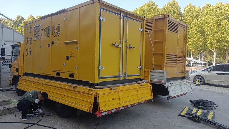 大兴柴油发电机组和UPS电源配合使用时的注意事项